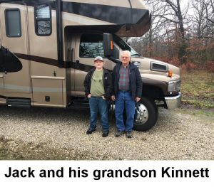 Jack Kinnett and Grandson